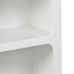 Bookcase Emersi mdf in white color 70x35x100cm - Image 5