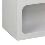 Bookcase Emersi mdf in white color 70x35x100cm - Image 6