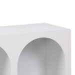 Buffet Emersi with shelves mdf in white color 120x35x76cm - Image 4