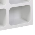 Buffet Emersi with shelves mdf in white color 120x35x76cm - Image 5