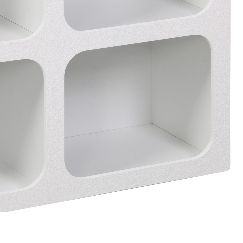 260-000040-4 Buffet Emersi with shelves mdf in white color 120x35x76cm - Image 5