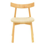 Clareta chair rubberwood-rope in natural shade 53x55x79cm - Слика 5