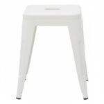 Stool Utopia metal white matte 30x30x45cm - Слика 3