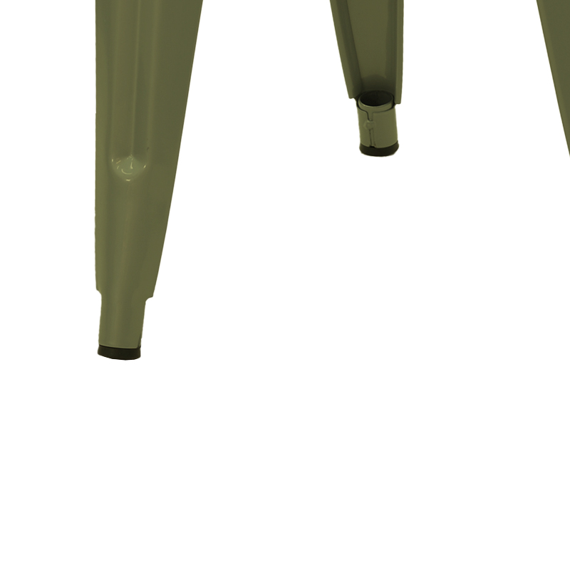 270-000052-4 Stool Utopia dark olive green metal 30x30x45cm - Слика 5
