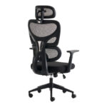 Cadrey mesh black manager's office chair 67x64x120-128cm - Слика 3