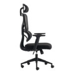 Cadrey mesh black manager's office chair 67x64x120-128cm - Слика 4