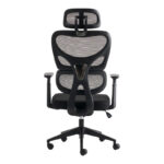 Cadrey mesh black manager's office chair 67x64x120-128cm - Слика 6
