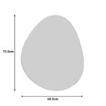 Hahoe Inart Mirror 60x1x72.5cm - Image 2