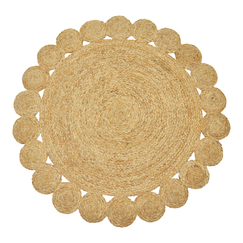 302-000056 Carpet Voni Inart natural jute D150x1cm - Слика 1