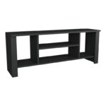 Seref tv unit in anthracite color 120x30x47cm - Image 2