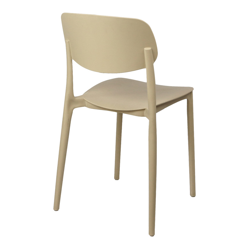 326-000042-1 Stackable Berdian pp chair in cappuccino color 38x49x79cm - Image 2