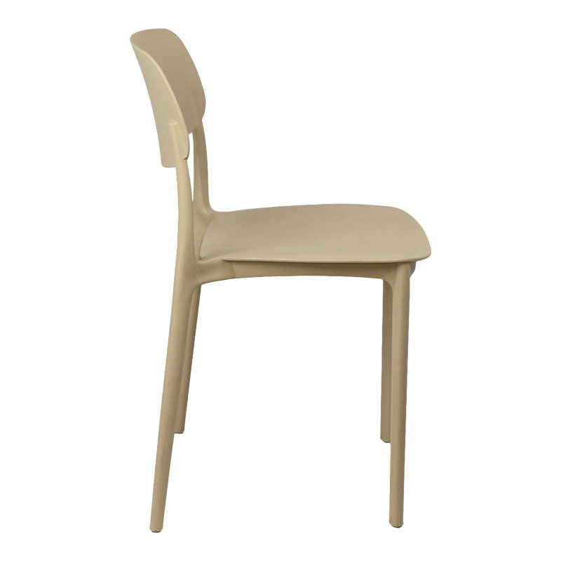 326-000042-2 Stackable Berdian pp chair in cappuccino color 38x49x79cm - Image 3
