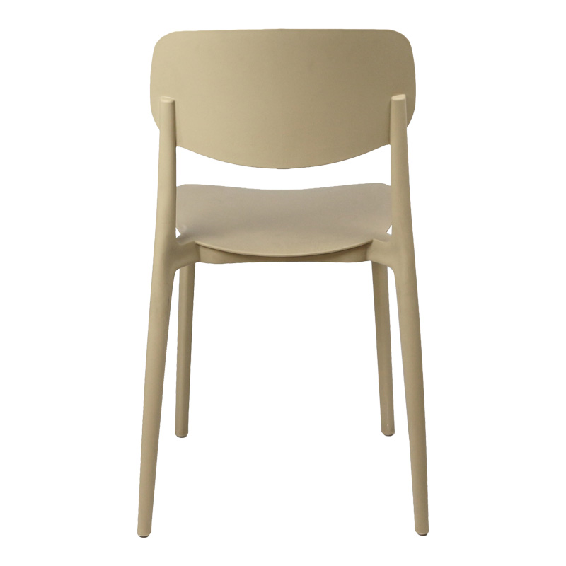 326-000042-4 Stackable Berdian pp chair in cappuccino color 38x49x79cm - Image 5