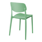 Stackable Berdian pp chair in mint color 38x49x79cm - Image 2