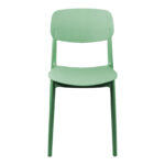 Stackable Berdian pp chair in mint color 38x49x79cm - Image 4