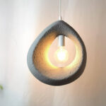 Ceiling lamp Ferclyn E27 light grey ps 32x24x35cm - Слика 2