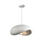 Таванска светилка Ferecon E27 светло сива ps D45x25cm