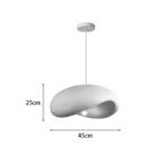 Ceiling lamp Ferecon E27 white ps D45x25cm - Слика 3