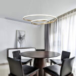 Ceiling lamp Rexon led gold metal D49x12cm - Слика 2