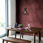 Ceiling light Candle I E27 metal in black color D25x30cm - Image 2