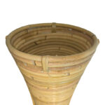 Vase Virnia Inart pe rattan in natural color D40x100cm - Image 2