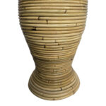 Vase Virnia Inart pe rattan in natural color D40x70cm - Слика 3