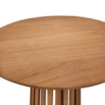 Kenda I mindi wood table in natural shade D80x75cm - Слика 3