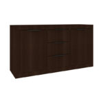 Doha buffet in wenge color 150x45x80.5cm - Image 2