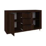 Doha buffet in wenge color 150x45x80.5cm - Image 3