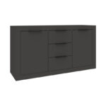 Doha buffet in anthracite color 150x45x80.5cm - Image 2