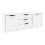 Doha buffet in white color 210x45x80.5cm - Слика 2
