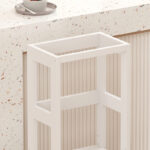 Learning tower for children Chiquel Montessori-style wood in white color 45.7x51x90cm - Image 5