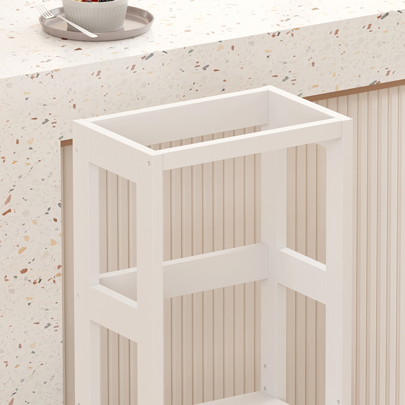 370-000029-4 Learning tower for children Chiquel Montessori-style wood in white color 45.7x51x90cm - Image 5