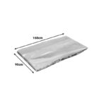 Table top Pozier solid acacia wood in natural shade 160x90x4cm - Image 2