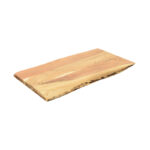 Table top Pozier solid acacia wood in natural shade 160x90x4cm