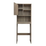 Tazien bathroom cabinet in sonoma shade 60x24x168.5cm - Image 2