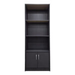 Tekaro bookcase in anthracite shade 60x29x166cm - Слика 3