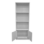 Tekaro bookcase in white shade 60x29x166cm - Image 2