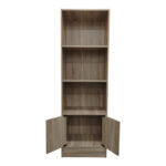 Tekaro I bookcase in sonoma shade 57x33x180cm - Слика 2