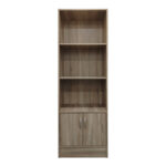 Tekaro I bookcase in sonoma shade 57x33x180cm - Слика 3