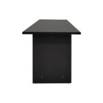 Votalo coffee table in anthracite shade 80x40x42cm - Image 4