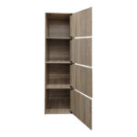 Gabino column cabinet in sonoma shade 40x39x158cm - Image 2