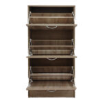 Shoe rack Savaz in sonoma 60x24x114cm - Слика 3