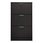 Shoe rack Savaz in anthracite 60x24x114cm - Слика 3