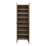 Shoe rack-wardrobe Racka in sonoma shade 58x34x186cm - Слика 2