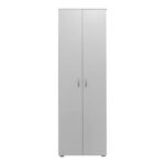 Shoe rack-wardrobe Racka in white shade 58x34x186cm - Image 3