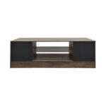 Sasa TV cabinet in oak-anthracite shade 120x35x41.5cm - Image 4