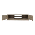 Sasa TV cabinet in sonoma shade 150x35x41.5cm - Image 3