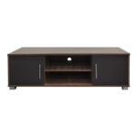 Serank TV cabinet in oak-anthracite shade 120x40x40cm - Слика 4