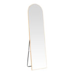 Plaza aluminum mirror in gold shade 40x28x150cm